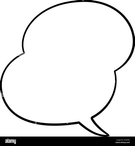 Manga speech bubbles element. Hand drawn chat boxe. Doodle manga speech ...