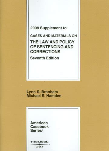 Buy Cases and Materials on the Law and Policy of Sentencing and ...