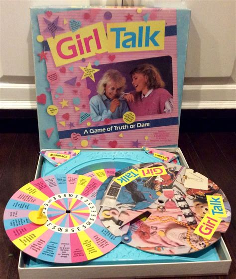 1988 Girl Talk Game of Truth or Dare by Western Publishing Co. Vintage ...