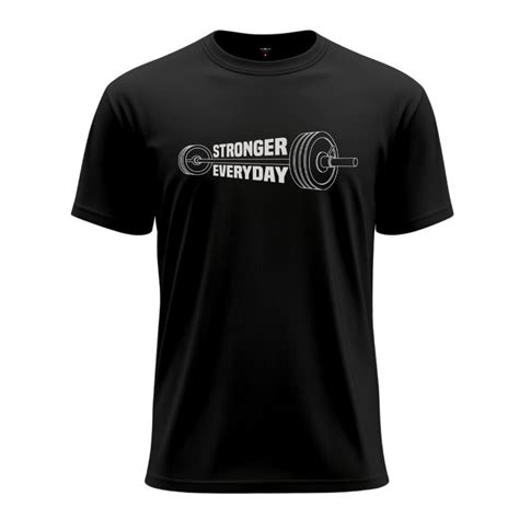 Stronger Everyday T Shirt by Chris Cross | 100% Cotton | Breathable Print