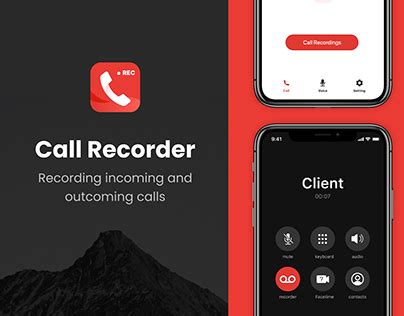 Image result for Call Recording UI Design