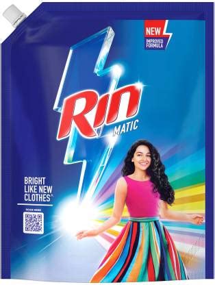 Rin Liquids Pouch Multi-Fragrance Liquid Detergent Price in India - Buy ...