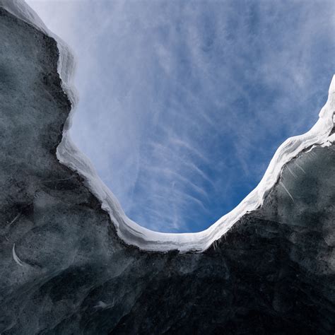 Download wallpaper 3415x3415 cave, ice, sky ipad pro 12.9" retina for ...