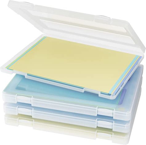 Denkee 4 Pack A4 Paper Organizer Box, Plastic India | Ubuy