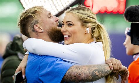 Jake Paul announces engagement to stunning girlfriend Jutta Leerdam