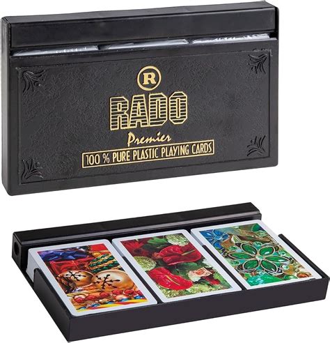 RADOCARDS Switzerland Premier Plastic Playing Cards, Bridge Size ...