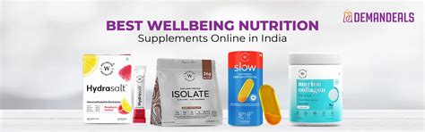 Best Wellbeing Nutrition Supplements Online in India | Demandeals