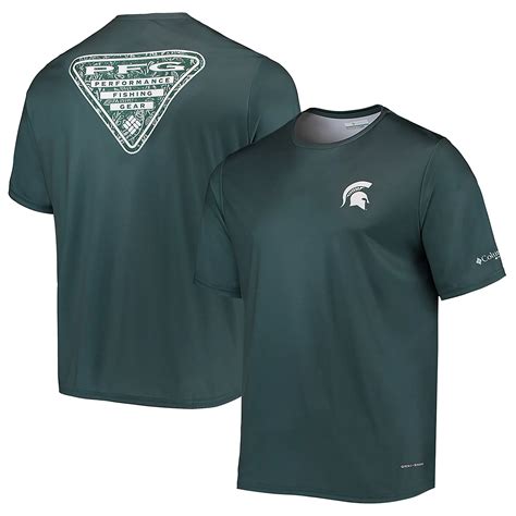 Columbia Michigan State Spartans Terminal Tackle Omni-Shade T-Shirt ...