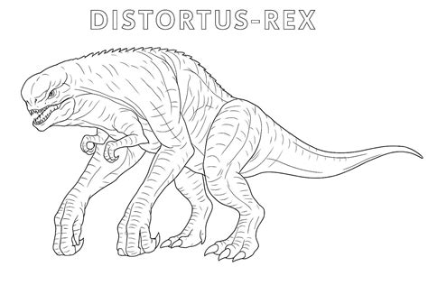Distortus rex coloring pages free printable – Artofit