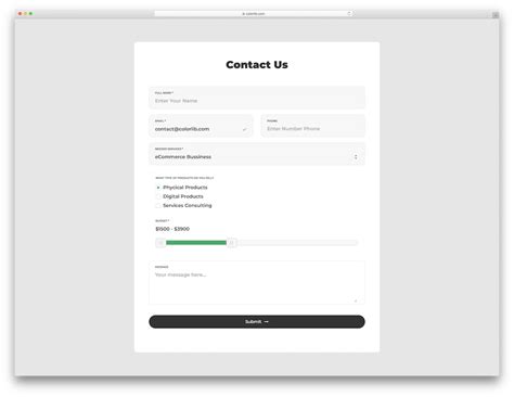 HTML5 Contact Form Design 的图像结果