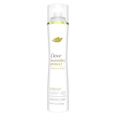 Dove Flexible Hold Styling Hair Spray Protection Against Humidity Micro ...