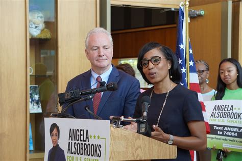 Sen. Chris Van Hollen endorses Angela Alsobrooks in open-seat ...