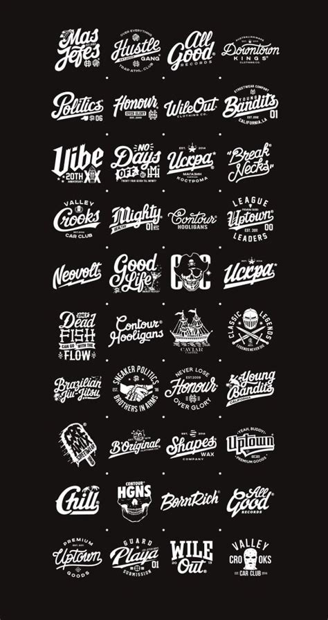 Creative Logo Design Typography 的图像结果