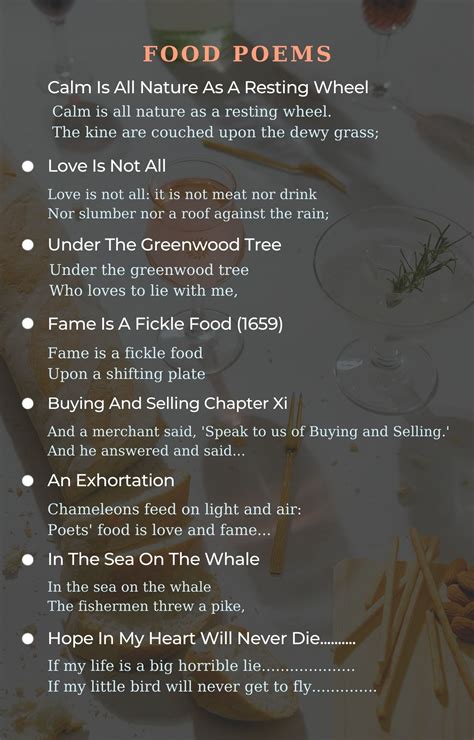 What Food Rhymes With Well at Michael Gates blog