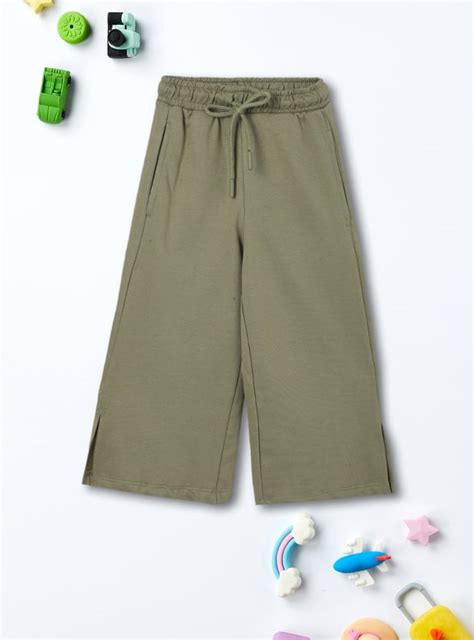 Buy Girls Solid Track Pants Online at just Rs. 499.0 - 1000014011672 ...