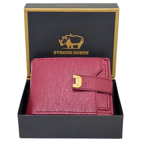 Strong Horns Kross Loop Artificial Leather Wallet For Men | Strong Horns