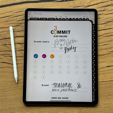 2026 Digital Daily Planner for iPad & GoodNotes - Commit30