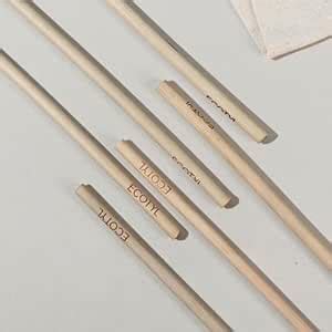 Ecotyl Bamboo Straws with Cleaning Brush | Set of 6 | Reusable Straws ...