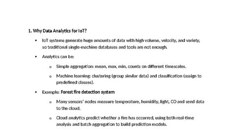 IOT 5: Data Analytics, MapReduce, and Hadoop Overview - Studocu