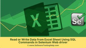 Image result for How to Read Numeric Data in a Text Field Using Excel Sheet in Selenium