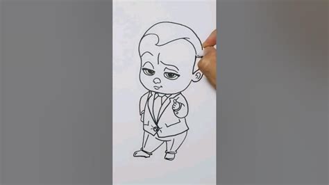 Boss Baby Drawing Tutorials 的图像结果