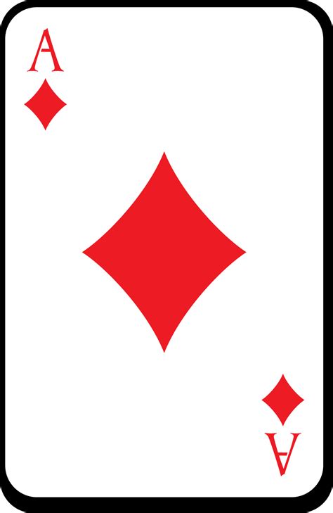 Playing Card - Ace of Diamonds 12227435 PNG