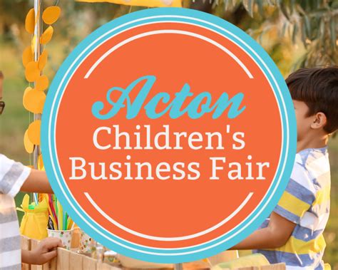 Children's Business Fair: Choosing the Right Business with Your Child