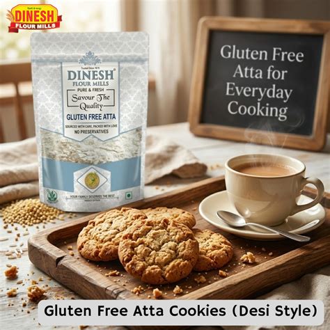 Gluten Free Atta Cookies Recipe | Easy Homemade Biscuits – Dinesh Flour ...