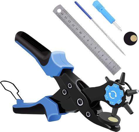 Diyife Leather Hole Punch, Belt Hole Puncher - Upgraded India | Ubuy
