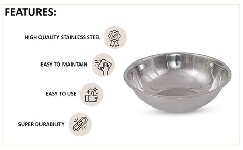 Buy JGS Stainless Steel Big Tasla Mixing Bowl Basin Parat for Kitchen ...