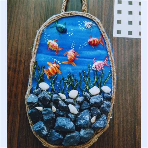 AquaReal Fish Aquarium Wall Hanging Décor – Karukarjo