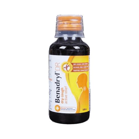 AnimealBENADRYL DRY COUGH SYRUP - Upto 15% Off - Animeal