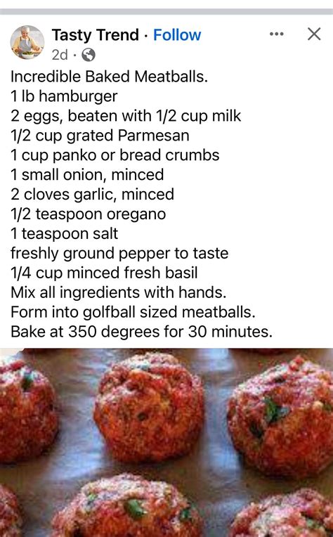 Classic Beef Meatballs Recipe