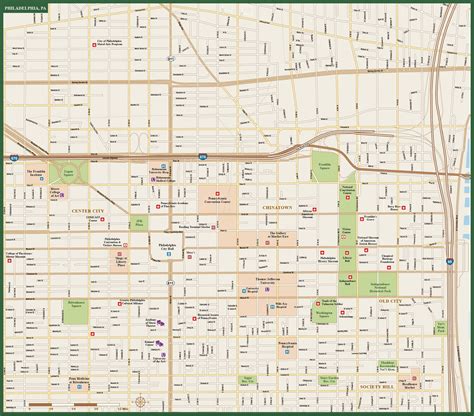 Philadelphia Map 的图像结果