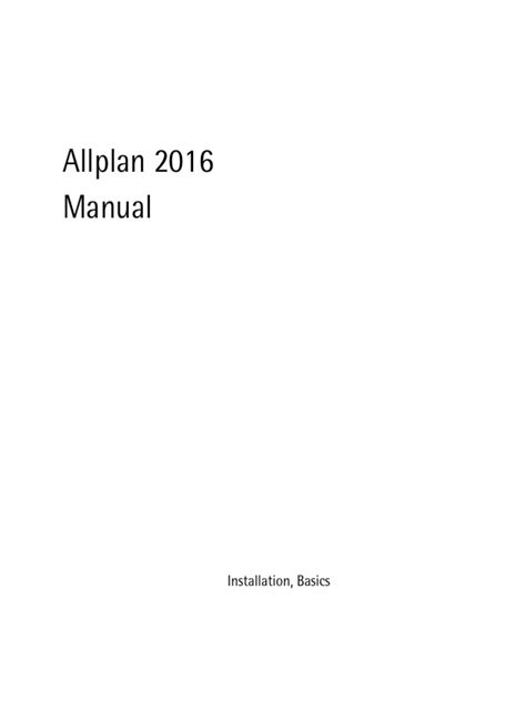 Allplan Tutorial PDF 的图像结果