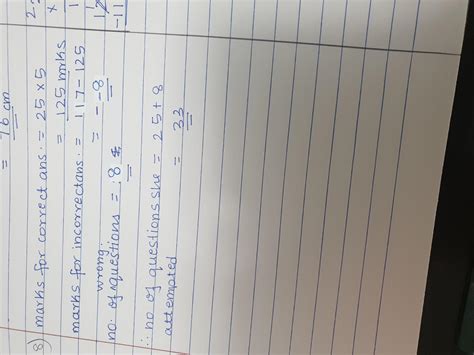 Rita answered 25 questions correctly in which for every correct answer ...