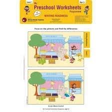 Buy My Preschool Worksheets Programme Writing Readiness Level 1 Book ...