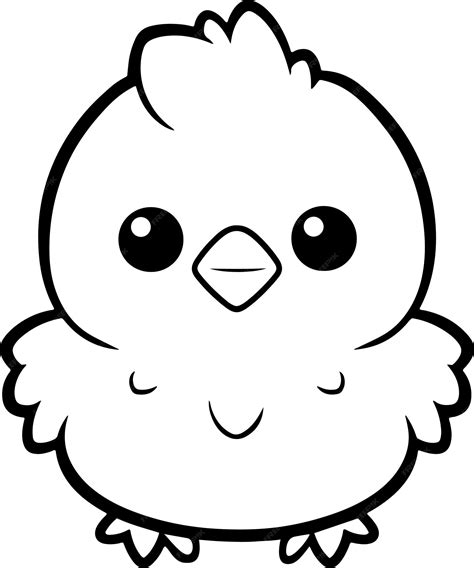 Premium Vector | Chicken vector illustration black and white outline chicken coloring book or ...