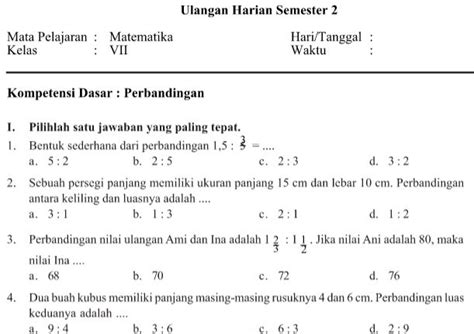 Contoh Soal Perbandingan Senilai: Panduan Lengkap dan Mudah Dipahami