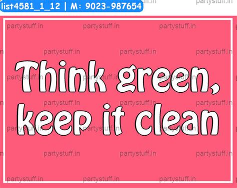 Earth Slogans 2 in Environment theme - Designs - PartyStuff
