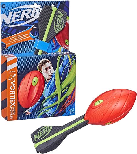 Amazon.co.jp: NERF Vortex Aero Howler Foam Ball – Classic Long-Distance ...