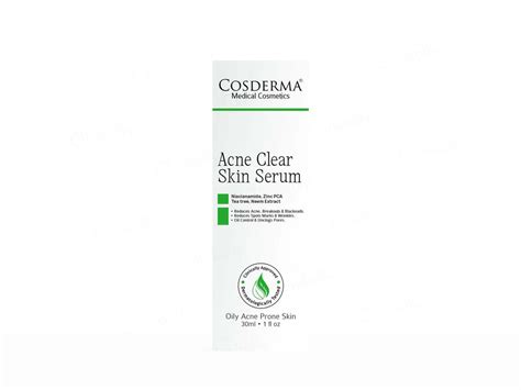 Buy Cosderma Acne Clear Skin Serum Online | Clinikally