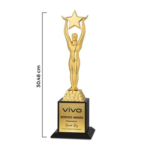Purchase High-Quality Golden Star Human Trophies Online