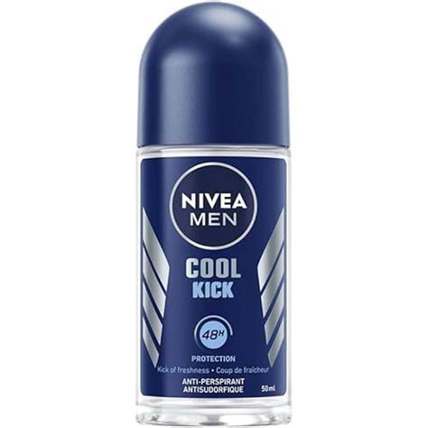Nivea Men Cool Kick 48 Hours Anti-Perspirant Deodorant Roll On 50 ml ...