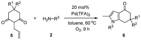 Practical Pd(TFA)2-Catalyzed Aerobic [4+1] Annulation for the Synthesis ...