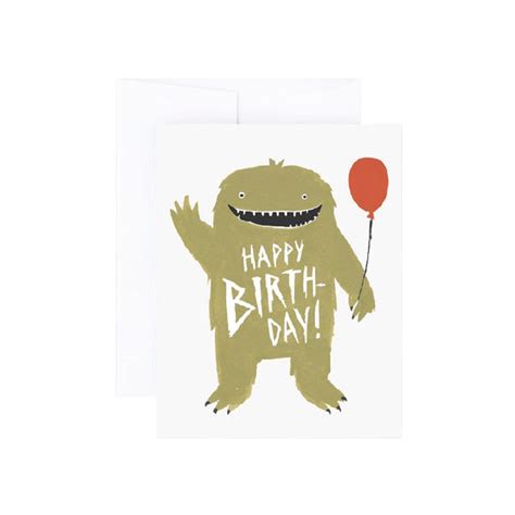 Party Monster Birthday Card – The Paper Company India