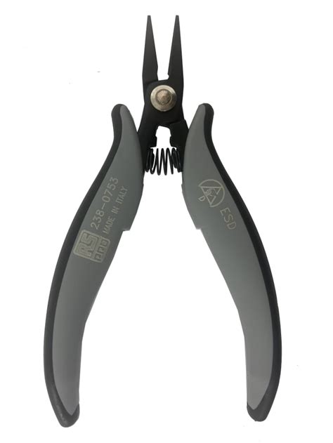 RS PRO | RS PRO Flat Nose Pliers, 146 mm Overall, Straight Tip, 19mm ...