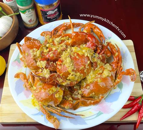 Ginataang Alimasag (Crab With Coconut Milk) - Yummy Kitchen