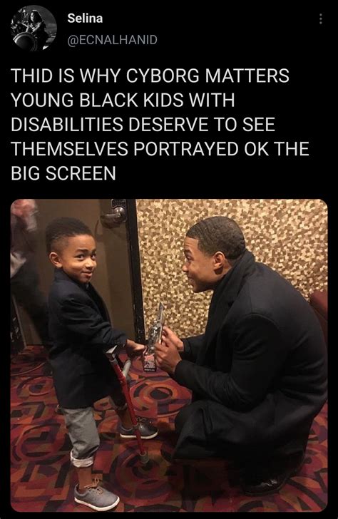 APPRECIATION: Why Cyborg matters : r/DC_Cinematic