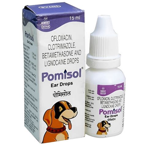 Intas Pomisol Ear Drops for Pets | Supertails